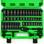 Swanlake 3/8'' Drive Impact Socket Set, 50-piece 3/8" 50pcs Sae & Metric. Fixed Price $57.11.