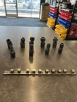 Matco Universal Swivel Compact Socket Set. "cup166". Fixed Price $169.99.