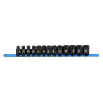 Mixpower 3/8" Drive Shallow Magnetic Impact Socket Set 13-piece With Rails. Fixed Price $59.14.