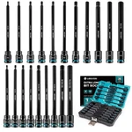 Libraton 3/8" Drive Long Impact Hex Bit Socket Set, Allen Sockets, 6 Inch. Fixed Price $64.17.