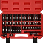 Mixpower 3/8" Drive Deep Impact Socket Set, 6 Point, 49 Piece 50 Bv30, Black. Fixed Price $64.99.