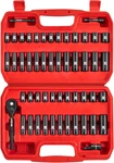 Llndei 1/4 Drive Impact Socket Set, 52 Pcs Mechanic Tool Set With 72-tooth Ratch. Fixed Price $58.79.