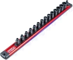 1/4 Inch Drive 15 Pcs 1/4" Metric Magnetic Impact Socket Set, Red. Fixed Price $54.99.
