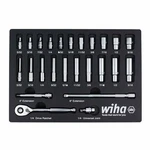Wiha 33396 25 Piece 1/4" Drive Professional Standard And Deep Socket Tray Set. Fixed Price $94.24.