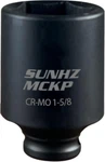Sunhzmckp 1/2 Inch Drive Impact Socket, Sae 1-5/8 In Deep 6 Point Cr-mo,. Fixed Price $17.99.