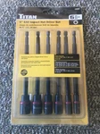 Titan 15240 Sae 6" Impact Nut Driver Set - 6 Piece. Fixed Price $42.00.