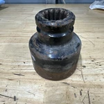 Proto Tool 09938 2-3/8" 6 Point Spline Drive Impact Socket Free Shipping. Fixed Price $26.24.