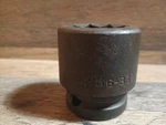 1" Drive 8 Point Shallow Socket Black Finish For Impact Use Williams Usa 6-832. Fixed Price $17.00.
