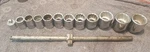 Vintage Thorsen Usa " Drive 12 Point Socket Set With Bar. Pc. 1" To 1. Fixed Price $199.99.