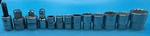 9pc Armstrong 3/8" Dr 12pt Made In Usa Socket Lot + 3 Adapters. Fixed Price $39.99.