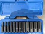 Cornwell Tools Cbpi1lm 6-point 1/4" Drive 12 Piece Impact Metric Deep Socket Set. Fixed Price $74.99.