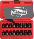 Sunex 3646 16-piece Low Profile Impact Hex Driver Set - Sae/metric, Cr-mo Steel. Fixed Price $67.14.