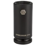 Steelman 3/4 In. Drive 1-1/8 6 Point Deep Impact Socket. Fixed Price $15.99.
