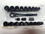 Crescent X6 Pass-thru Ratchet & Socket Set - Sae Metric Unused. Fixed Price $50.00.
