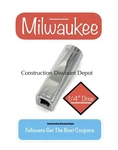 Milwaukee Tool 45-34-9050 1/4" In. Drive 12mm Metric 6-point Deep Socket. Fixed Price $10.93.