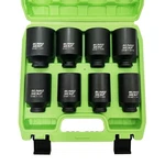 Sunhzmckp 1/2" Drive Deep 6-point Impact Socket Set, 8-piece Standard Sae Spi.... Fixed Price $50.97.