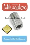Milwaukee 45-34-9064 3/8" In. Drive 1/2" Sae 6 Point Socket Shallow. Fixed Price $10.82.