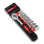 12pcs Inch Mini Ratchet Socket Wrench Set, Drive 1/4 12pc Standard Set. Fixed Price $19.75.