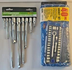 Vintage Kr 40 Pc 1/4 3/8" Sae/metric Socket Set & 9 Wobble Extensions New. Fixed Price $26.09.