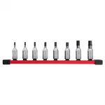 Milwaukee 48-22-9542 Tool 8pc 3/8" Drive Hex Bit Socket Set - Sae. Fixed Price $81.27.