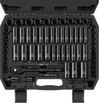 Reniteco Socket Set 64 Piece 3/8 Drive Sae Metric Deep Shallow. Fixed Price $142.99.