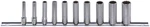 Stahlwille 96016410 Silver Alloy Steel 40adl/10cl Sockets Set 1/4 Clip Bar 12pt. Fixed Price $263.54.
