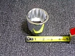 Westward 1-3/4" Alloy Steel Socket With 1" Drive Size And Chrome Finish (jt). Fixed Price $25.00.