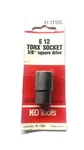 E-12 External Torx Socket 3/8" Easco / K-d Tools *made In The Usa*. Fixed Price $19.00.