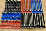 Quinn Master Bit Socket Organizer Fits Harbor Freight 87pc Set #70347 3d Pri. Fixed Price $42.50.