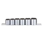 Westward 53pn50 3/8" Drive Socket Set Metric 6 Pieces 20 Mm To 25 , Chrome,. Fixed Price $17.29.