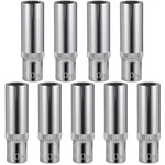 9-piece 10mm Deep Sockets, 1/4-inch Drive, 6-point, Corrosion Resistance, Com.... Fixed Price $18.42.
