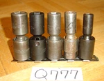 Mac Tools 5 Piece 3/8 Drive Sae. Deep Impact Universal Sockets To 5/8. Fixed Price $160.00.