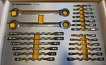 Gearwrench 86526 Imperial Stubby Ratcheting Wrench Set 72-tooth 12-point 21 Pcs. Fixed Price $239.99.