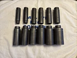 Mac Tools Usa 1/2" Drive 12pc 6pt Deep Impact Socket Set Svdp136brpt. Fixed Price $220.50.
