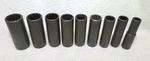 Set Of 9 Proto 1/2" Drive Deep Socket 12 Point Black Oxide Usa. Fixed Price $89.98.