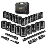 Boen 8mm-32mm 1/2 Drive Metric Socket Set, Impact Shallow, 6 Point Lug Nu. Fixed Price $86.73.