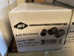 Aff 2-3/32" 6 Point Wheel Bearing Locknut Socket, 3/4" Drive, 18501 (new). Fixed Price $31.95.