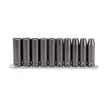 Proto J74212 Impct Skt St,steel,blk Oxd,10 To 17 Mm 4jx20. Fixed Price $158.23.