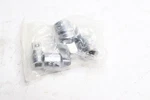 (4-pk) Dianrui Plug Adapters Alloy Steel Silver 1/4" X 3/8" K-009. Fixed Price $12.60.