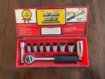 Vintage Powermaster Drop Forged Socket Set Japan #4850 Mechanics. Fixed Price $47.50.