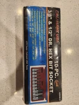 Cal-hawk Usa, Asshe, 10-pc. Sae 3/8" & 1/2" Dr. Hex Bit Socket. Fixed Price $34.00.