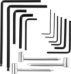 14pcs Allen Wrench Set For Guitar & Bass - Truss Rod, Bridge Nut Screw Adjustm. Fixed Price $24.22.