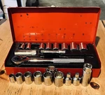 Lot Of (20 Pc) Cougar Pro By Wright Tools 3/8 Drive Ratchet Sockets - Most 12pt. Fixed Price $44.95.