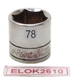 Blue-point Blpsm3823 23mm 3/8" Drive 6 Point Shallow Sae Chrome Socket. Fixed Price $18.99.