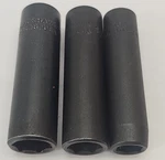 3 Blackhawk Impact Deep Socket Usa 6pt 10mm, 9/16", & 1/2" 3/8" Drive.. Fixed Price $13.99.