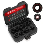 Mixpower 19pc External Torx Plus Socket Set 6 Point Ep Compatible.... Fixed Price $53.76.
