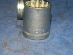 Easco 53 3132 1" Socket 1/2" Drive, 12 Point Usa Made A382. Fixed Price $5.57.