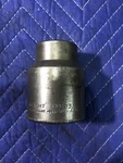 Wright Tool 5993 5 Spline Drive Square Impact Socket. Fixed Price $50.00.