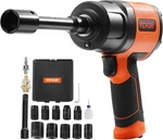 Vevor 1/2" Air Impact Wrench - 1400 Ft-lbs High Torque & 11-pc Socket Set. Fixed Price $60.00.