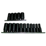 Westward 4prc5 Impact Socket Set, 1/2 In Drive Size, Sae, Black Oxide, 19-piece. Fixed Price $169.99.